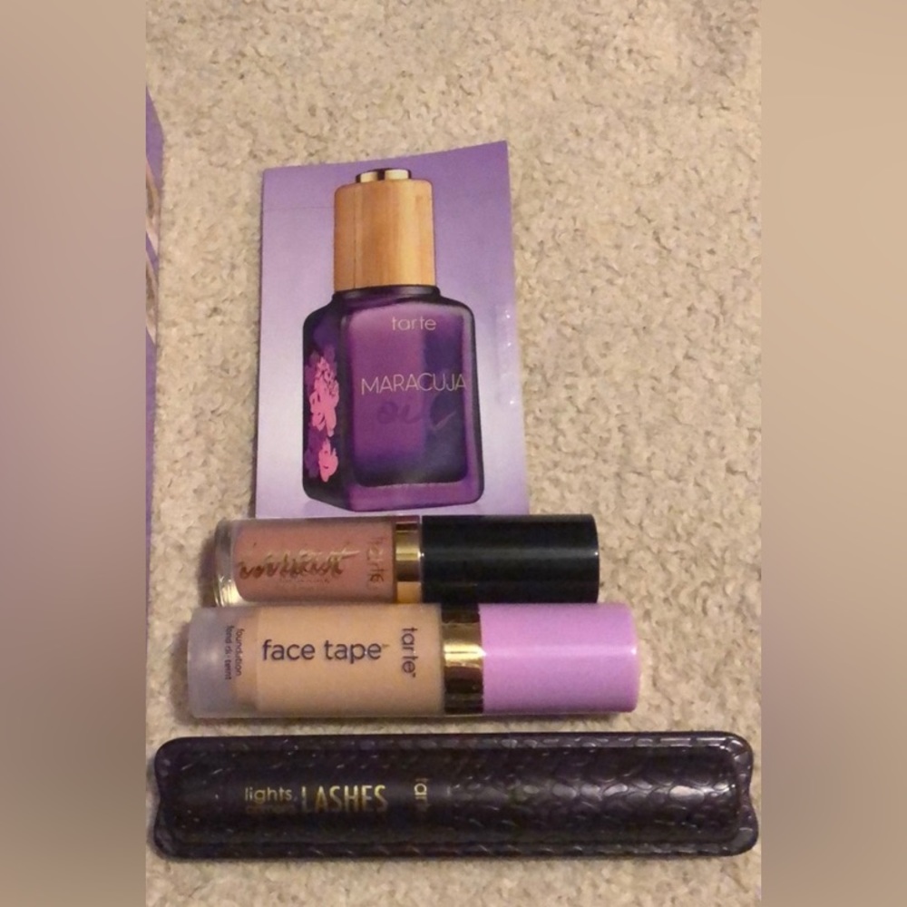 NWOT Foundation, Mascara, Lip Paint, & Oil